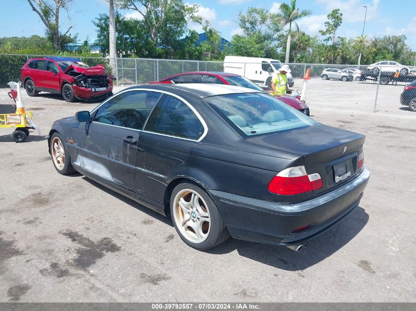 2001 BMW 330Ci VIN: WBABN53471JU21731 Lot: 39792557