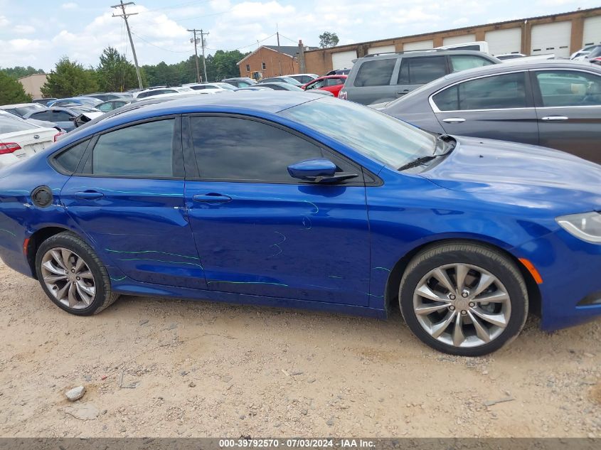 2015 Chrysler 200 S VIN: 1C3CCCBB3FN629143 Lot: 39792570