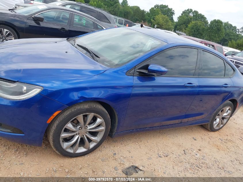 2015 Chrysler 200 S VIN: 1C3CCCBB3FN629143 Lot: 39792570