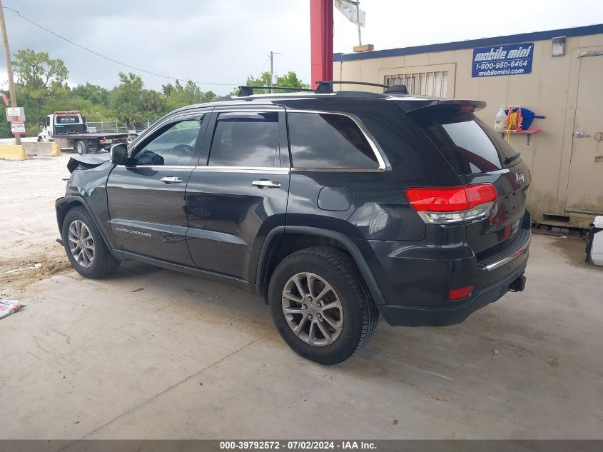 2015 Jeep Grand Cherokee Limited VIN: 1C4RJEBG9FC903587 Lot: 39792572