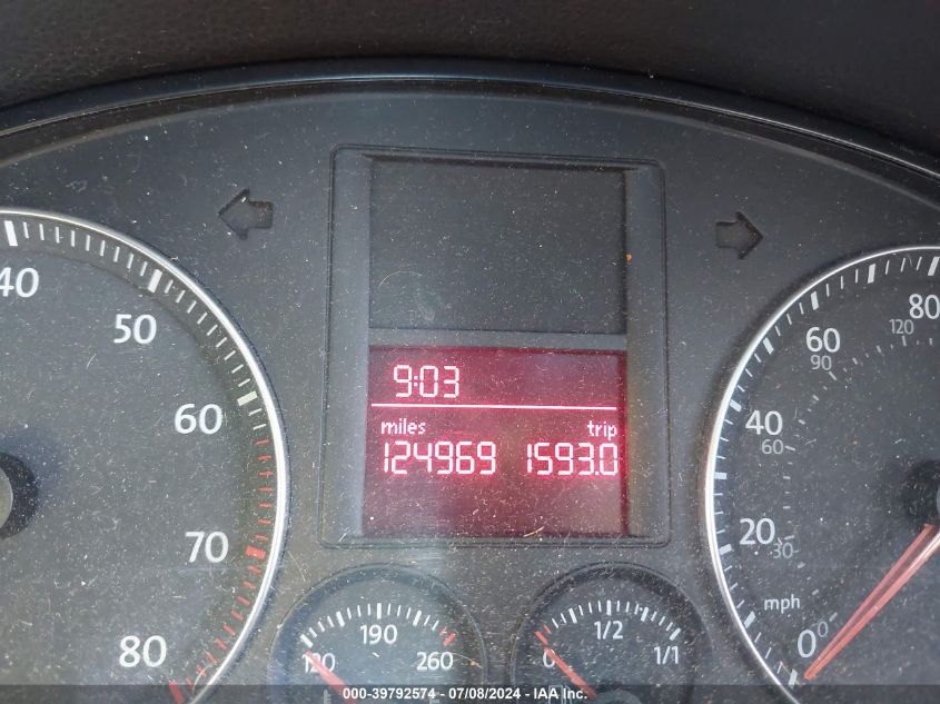 2009 Volkswagen Jetta 2.5L Se VIN: 3VWTM71K19M251739 Lot: 39792574