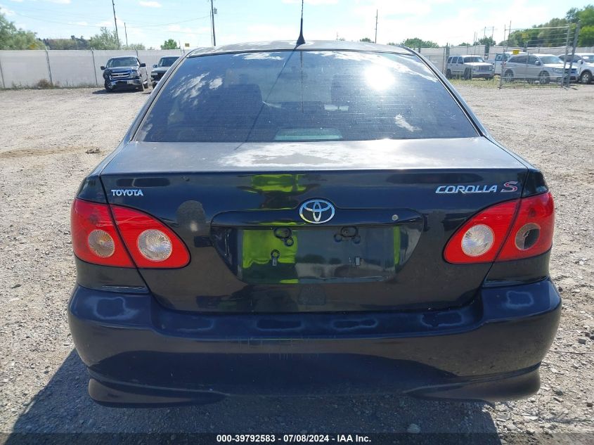 2008 Toyota Corolla S VIN: 1NXBR32E08Z030396 Lot: 39792583