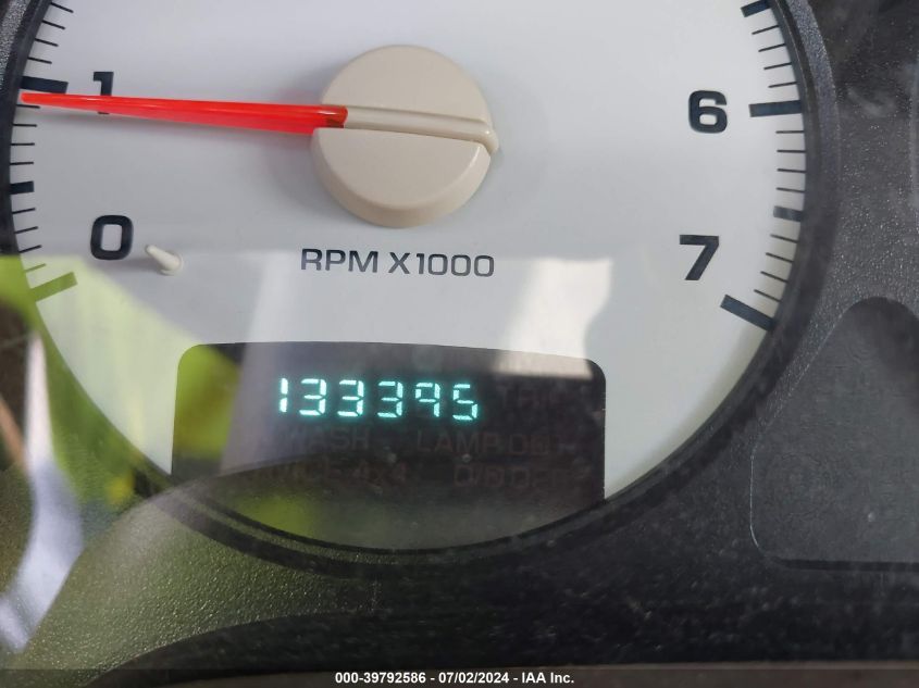 2003 Dodge Ram 1500 Slt/Laramie/St VIN: 1D7HA18N83S165539 Lot: 39792586