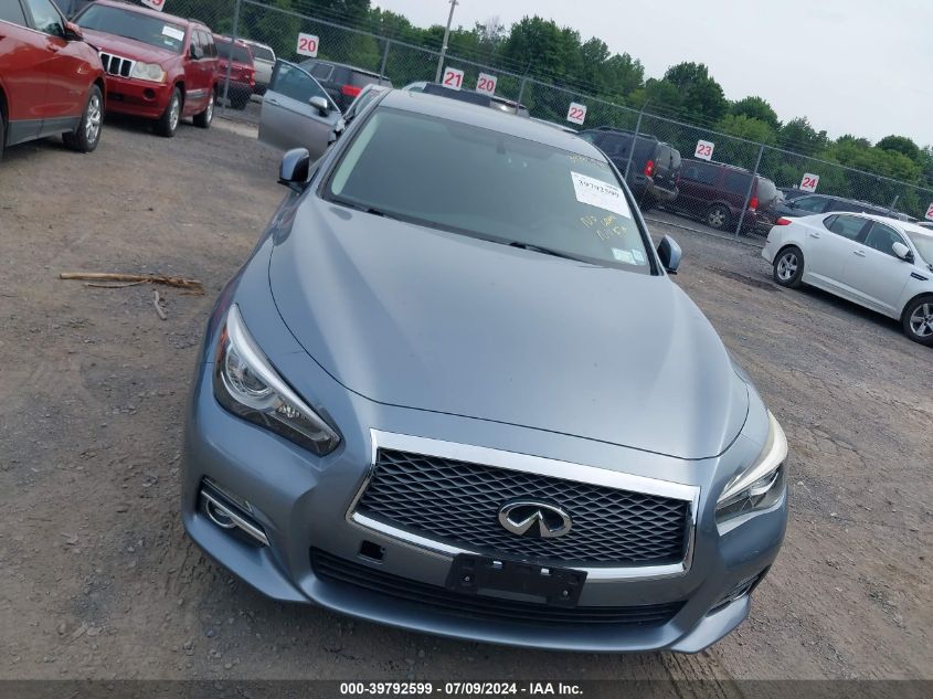 2016 Infiniti Q50 3.0T Premium VIN: JN1EV7AR0GM342535 Lot: 39792599