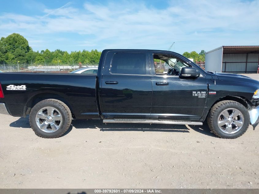 2019 Ram 1500 Classic Big Horn 4X4 6'4 Box VIN: 1C6RR7TT7KS727632 Lot: 39792601