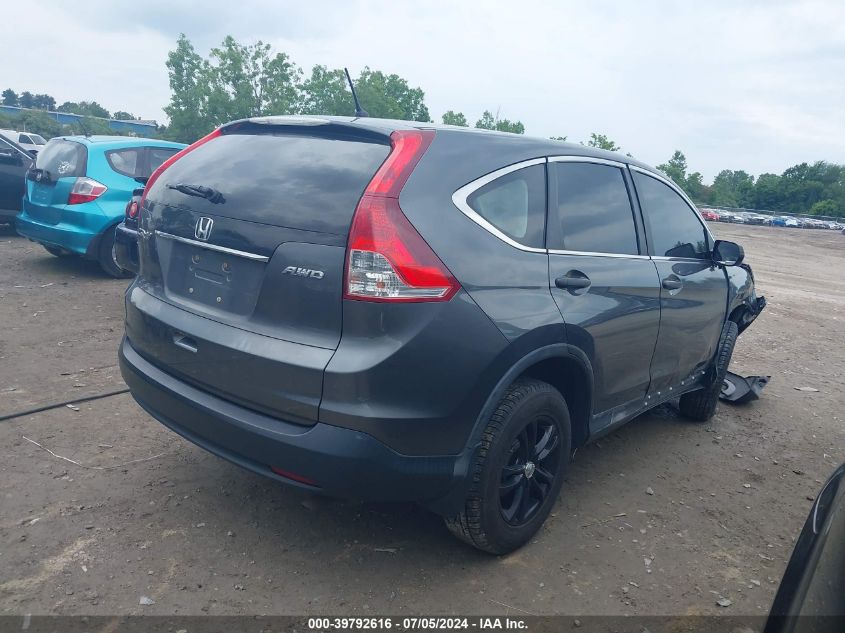 2013 Honda Cr-V Lx VIN: 2HKRM4H3XDH654823 Lot: 39792616