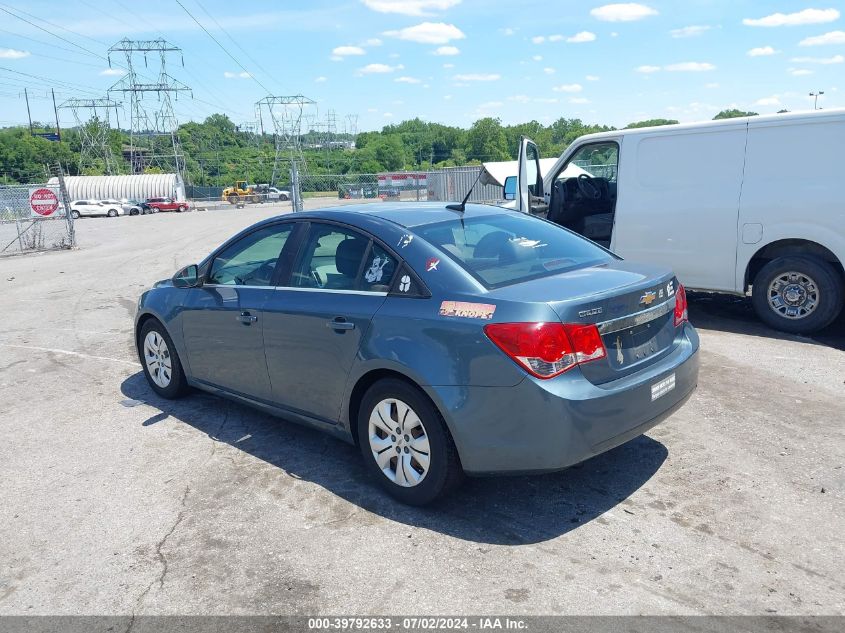 2012 Chevrolet Cruze Ls VIN: 1G1PC5SH6C7208832 Lot: 39792633