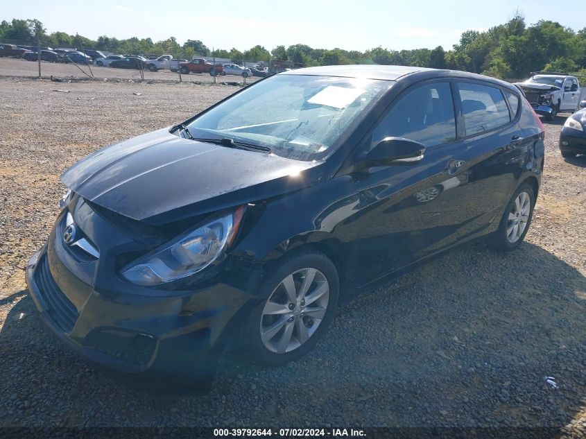 2013 Hyundai Accent Se VIN: KMHCU5AE1DU120098 Lot: 39792644