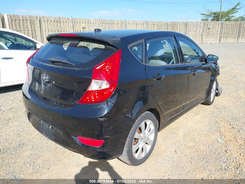 2013 Hyundai Accent Se VIN: KMHCU5AE1DU120098 Lot: 39792644