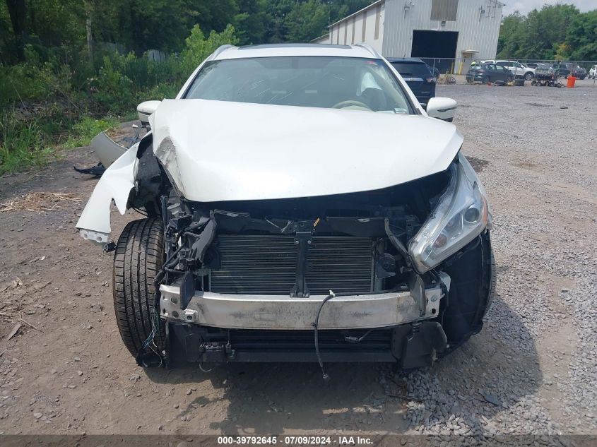 2017 Nissan Murano Sl VIN: 5N1AZ2MH1HN118915 Lot: 39792645