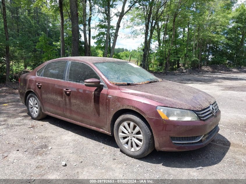 1VWAS7A34EC071592 | 2014 VOLKSWAGEN PASSAT