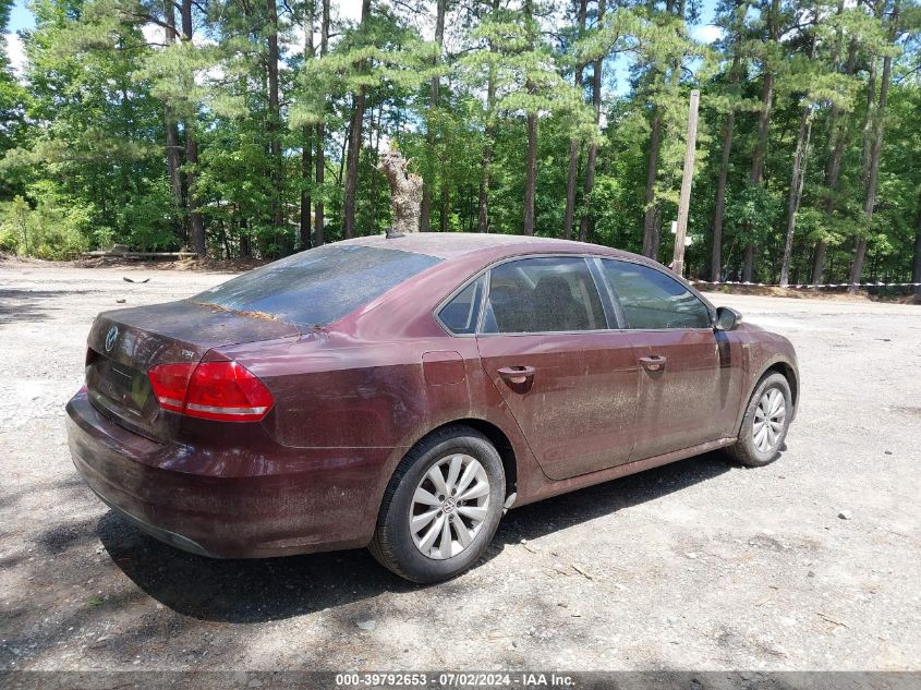 1VWAS7A34EC071592 | 2014 VOLKSWAGEN PASSAT