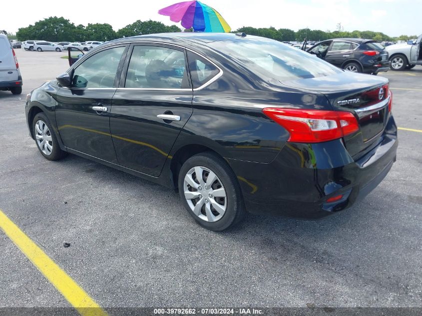 2016 Nissan Sentra VIN: 3N1AB7APXGL639201 Lot: 39792662