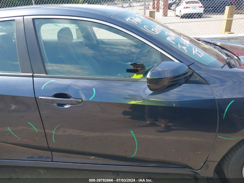 2020 Honda Civic Lx VIN: 19XFC2F67LE013364 Lot: 39792666