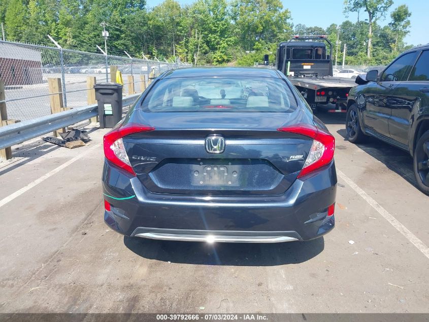 2020 Honda Civic Lx VIN: 19XFC2F67LE013364 Lot: 39792666