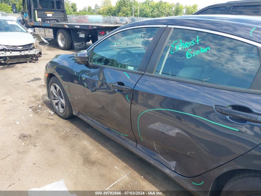 2020 Honda Civic Lx VIN: 19XFC2F67LE013364 Lot: 39792666