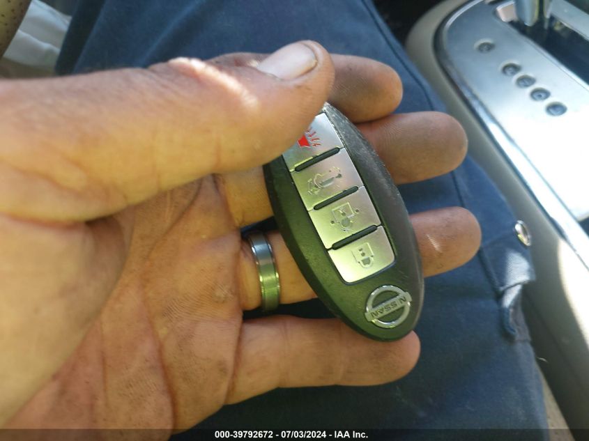 2009 Nissan Murano S/Sl/Le VIN: JN8AZ18W19W120512 Lot: 39792672