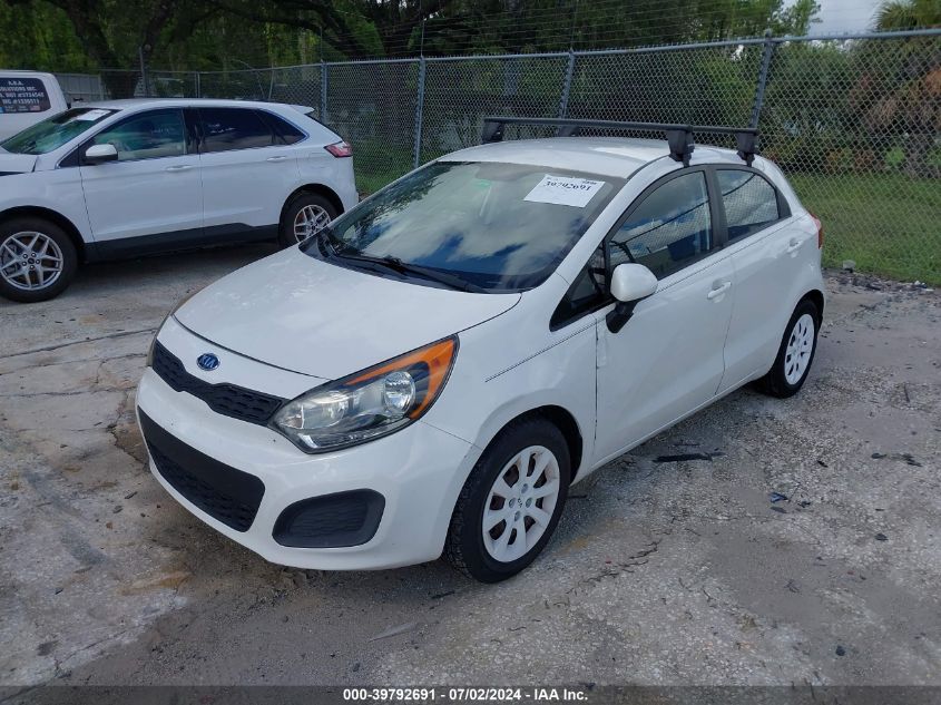 KNADN5A32C6012464 | 2012 KIA RIO5