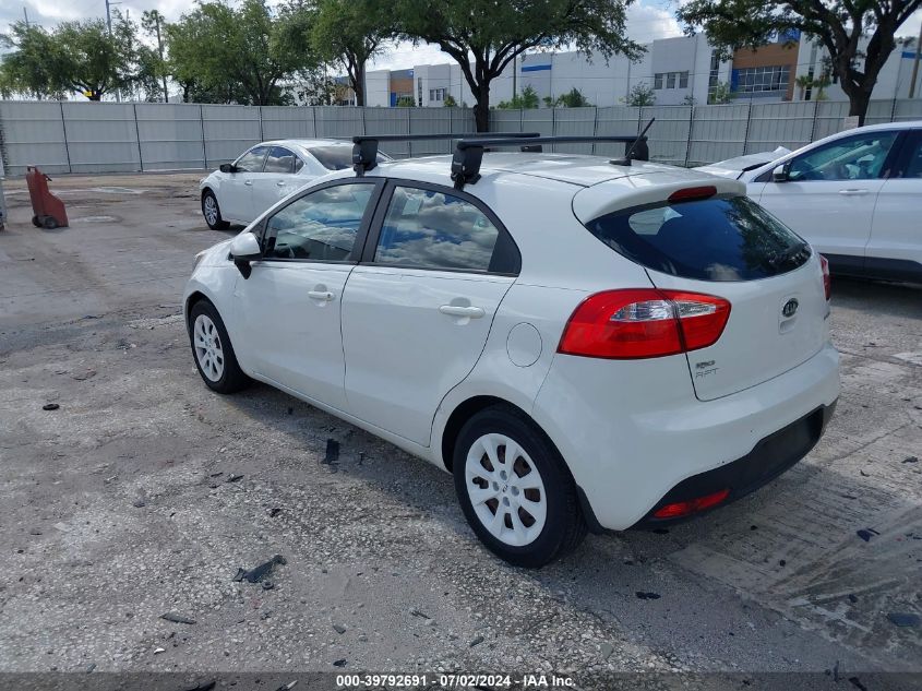 KNADN5A32C6012464 | 2012 KIA RIO5