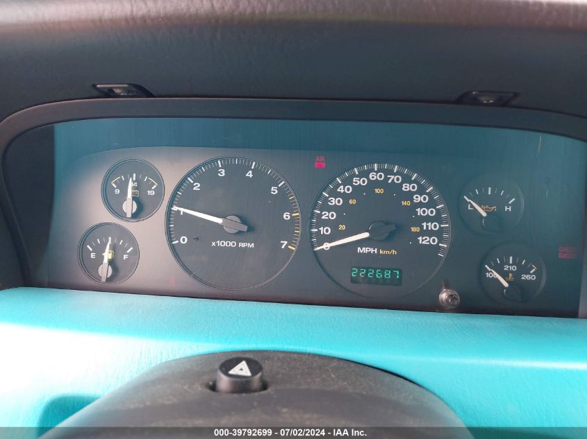 2002 Jeep Grand Cherokee Laredo VIN: 1J4GX48S12C309981 Lot: 39792699