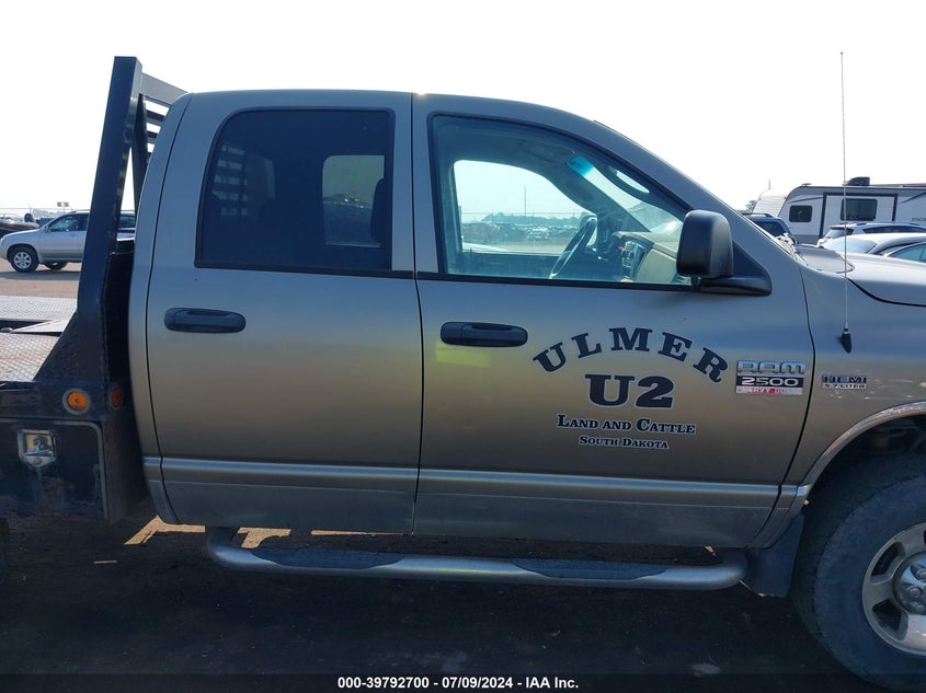 2009 Dodge Ram 2500 VIN: 3D7KS28T49G542942 Lot: 39792700