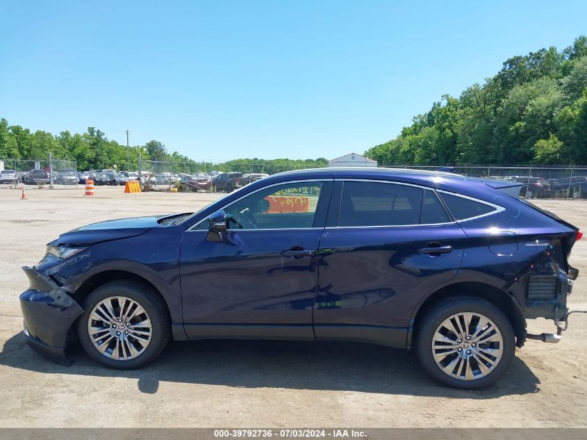 2022 Toyota Venza Xle VIN: JTEAAAAHXNJ112569 Lot: 39792736