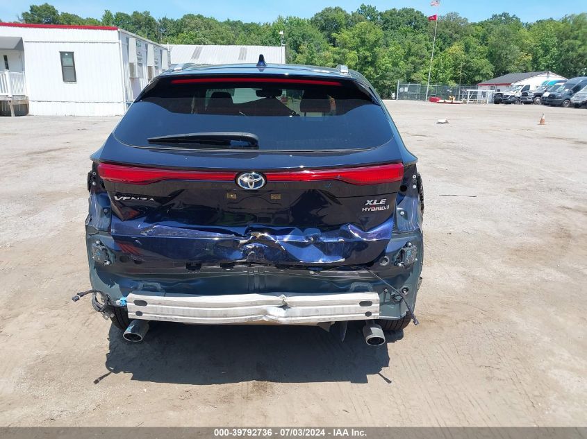 2022 Toyota Venza Xle VIN: JTEAAAAHXNJ112569 Lot: 39792736