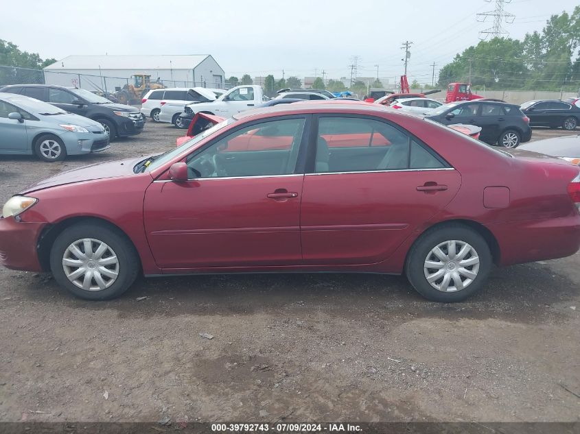 2005 Toyota Camry Le VIN: 4T1BE32K35U017476 Lot: 39792743