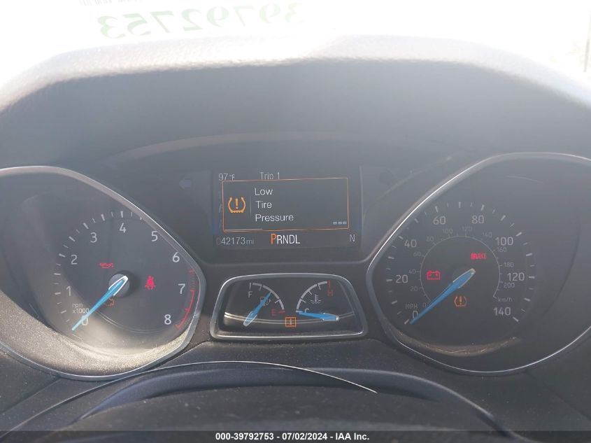 2017 Ford Focus Se VIN: 1FADP3F25HL336766 Lot: 39792753