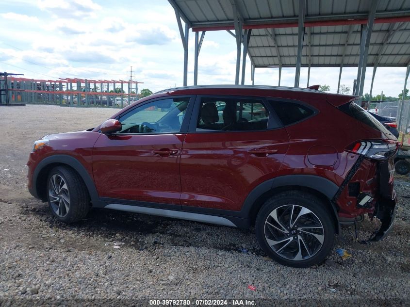 2019 Hyundai Tucson Sport VIN: KM8J3CAL7KU892518 Lot: 39792780
