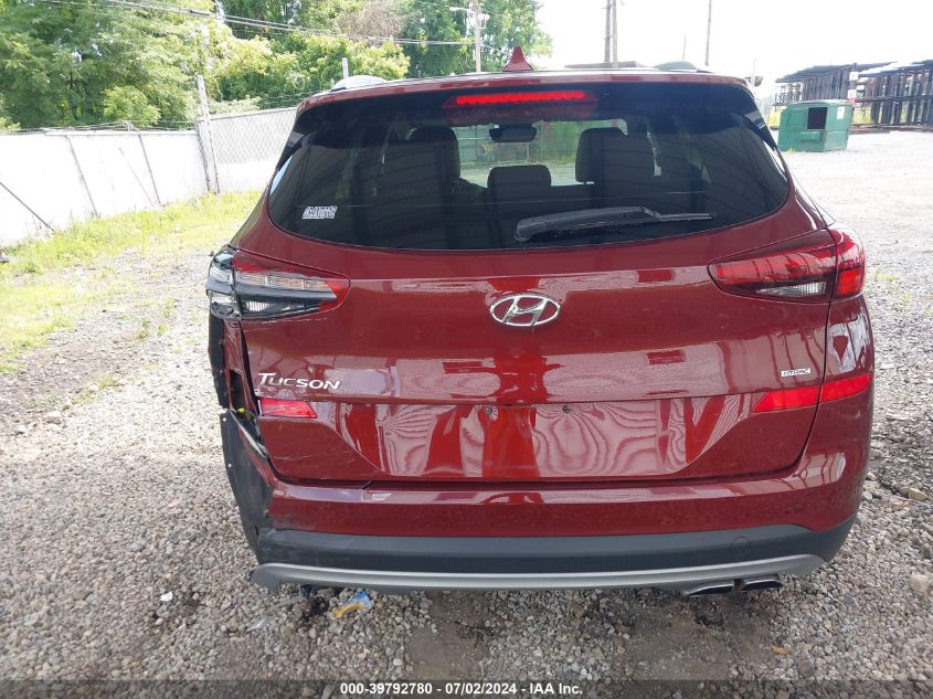 2019 Hyundai Tucson Sport VIN: KM8J3CAL7KU892518 Lot: 39792780
