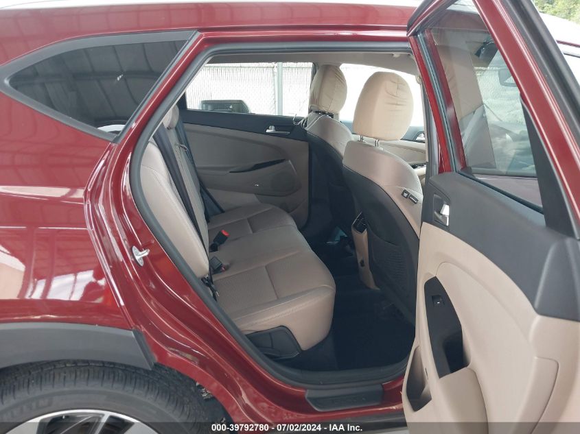 2019 Hyundai Tucson Sport VIN: KM8J3CAL7KU892518 Lot: 39792780