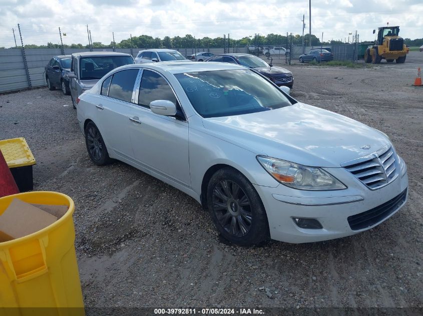 2010 Hyundai Genesis 3.8 VIN: KMHGC4DE0AU076133 Lot: 39792811