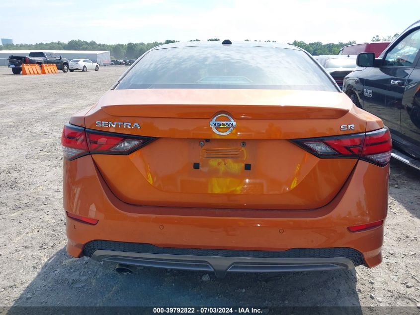 2020 Nissan Sentra Sr VIN: 3N1AB8DV1LY203902 Lot: 39792822