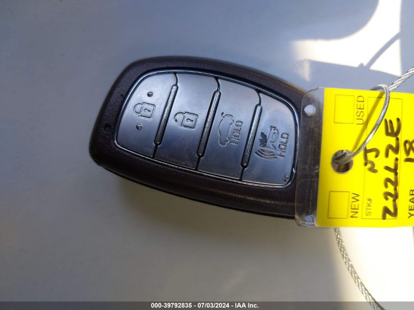 2018 Hyundai Sonata Sport/Limited/Sel VIN: 5NPE34AF3JH691147 Lot: 39792835