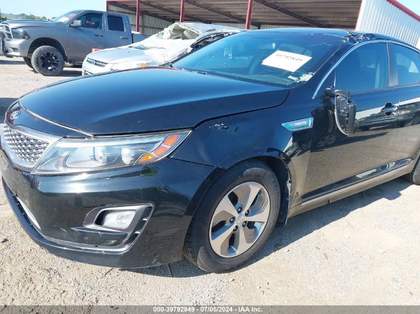 2015 Kia Optima Hybrid VIN: KNAGM4AD3F5088031 Lot: 39792849