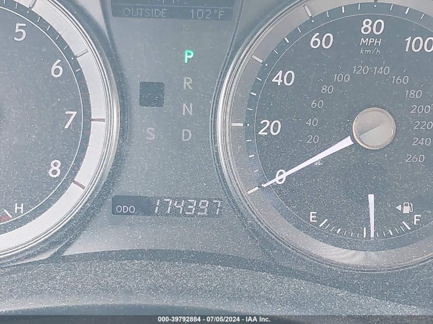 2010 Lexus Es 350 VIN: JTHBK1EG5A2412823 Lot: 39792884