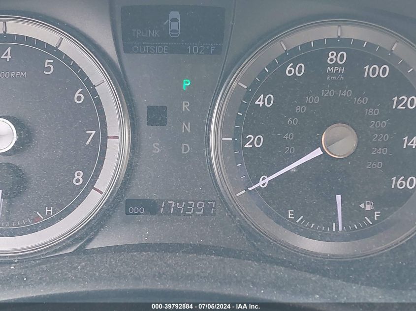 2010 Lexus Es 350 VIN: JTHBK1EG5A2412823 Lot: 39792884