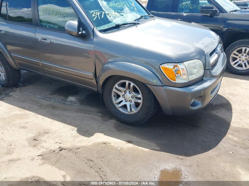 5TDBT44A15S256663 2005 Toyota Sequoia Sr5 V8