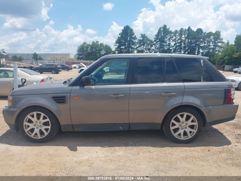 2008 Land Rover Range Rover Sport Hse VIN: SALSK25418A145654 Lot: 39792916