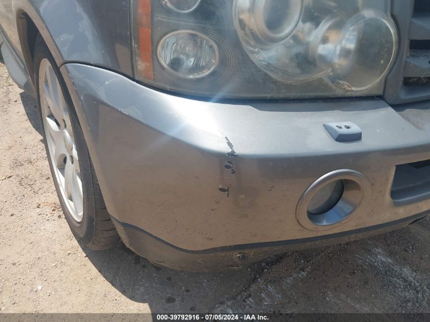 2008 Land Rover Range Rover Sport Hse VIN: SALSK25418A145654 Lot: 39792916