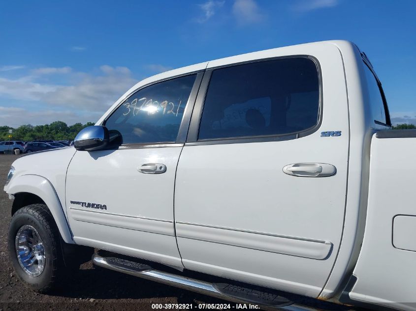 2005 Toyota Tundra Sr5 V8 VIN: 5TBDT44105S468505 Lot: 39792921