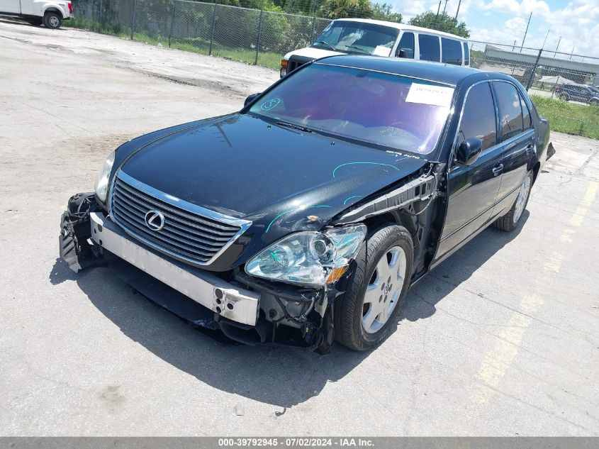 2004 Lexus Ls 430 VIN: JTHBN36F740169167 Lot: 39792945