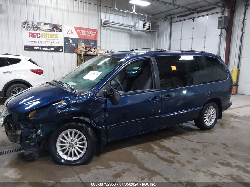 2000 Chrysler Town & Country Lx VIN: 1C4GP44G4YB574027 Lot: 39792953