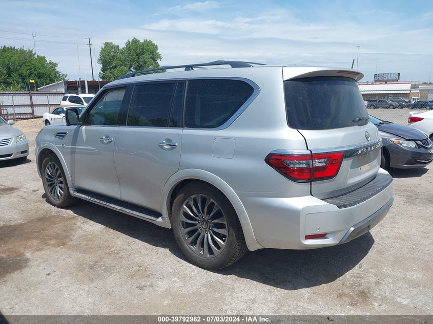 2021 Nissan Armada Platinum 4Wd VIN: JN8AY2DB8M9793767 Lot: 39792962