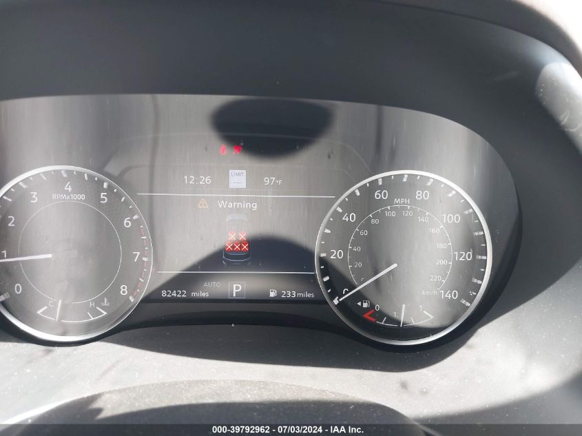 2021 Nissan Armada Platinum 4Wd VIN: JN8AY2DB8M9793767 Lot: 39792962