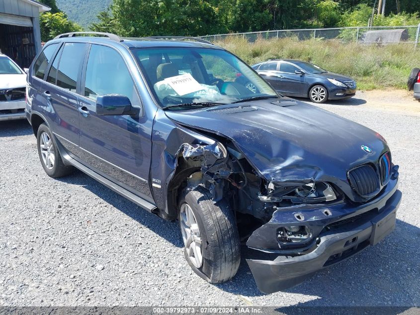 2005 BMW X5 3.0I VIN: 5UXFA13555LY00429 Lot: 39792973