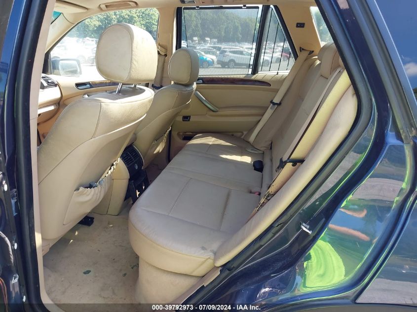 2005 BMW X5 3.0I VIN: 5UXFA13555LY00429 Lot: 39792973