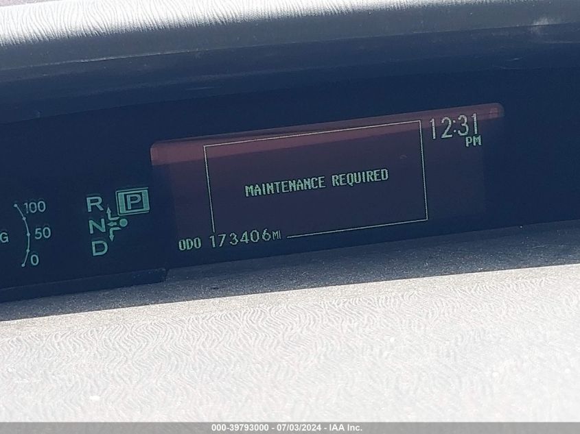 2012 Toyota Prius Two VIN: JTDKN3DU0C1561287 Lot: 39793000