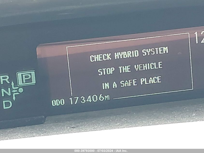 2012 Toyota Prius Two VIN: JTDKN3DU0C1561287 Lot: 39793000